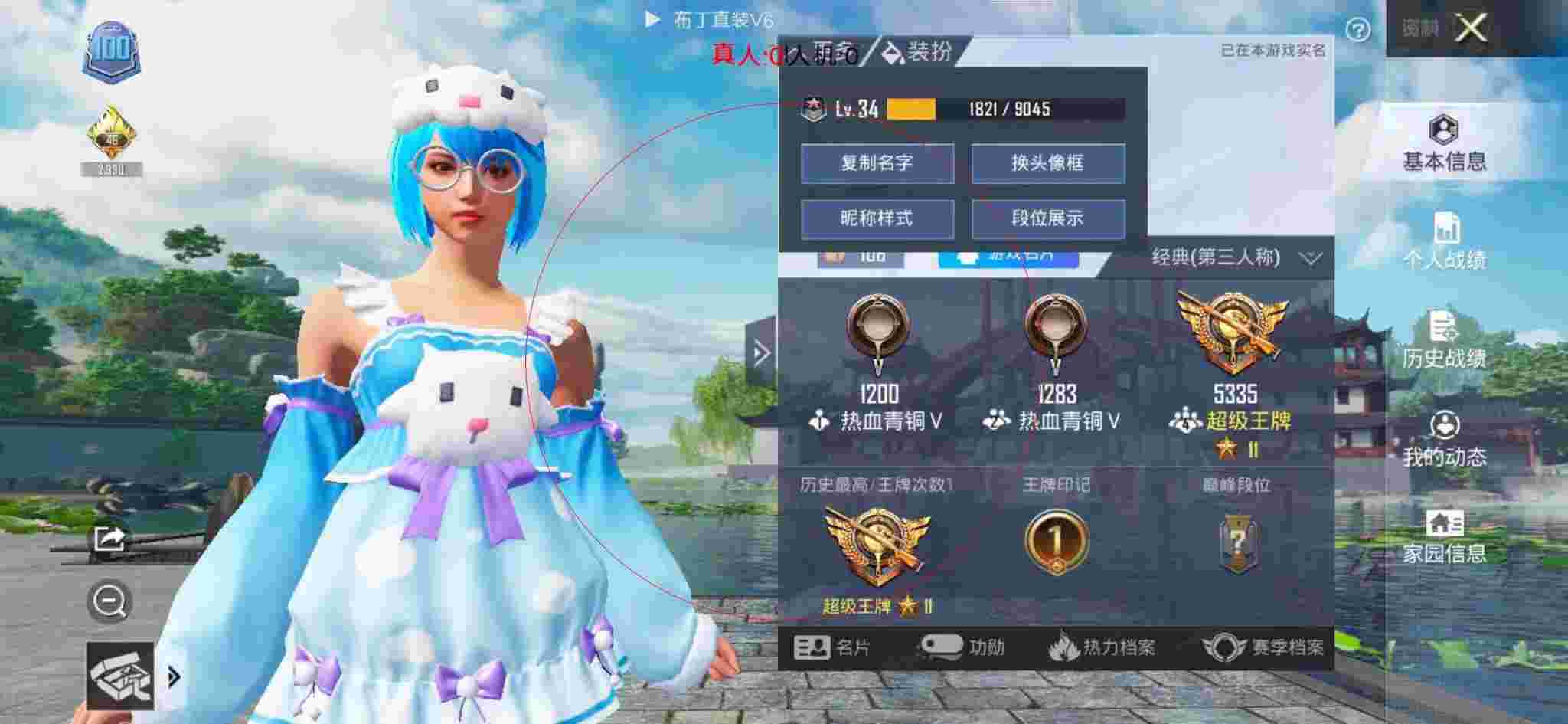 和平精英布丁直装透视 - 和平精英皮肤生成器辅助预览图